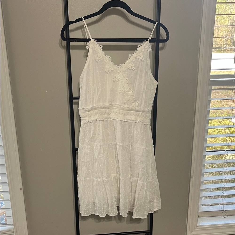 Mine Ivory Lace Dress